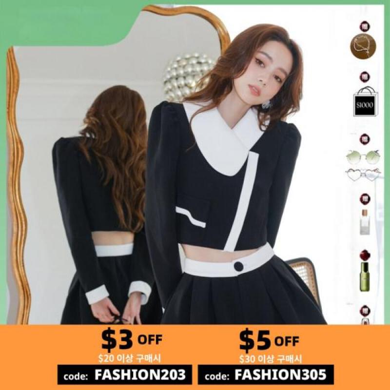 Masion-웨스턴 슬리밍 다목적 오블리크 플래켓 슈트 접이식 반바지 슈트