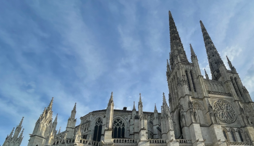 보르도 시가지-보르도 대성당 근경