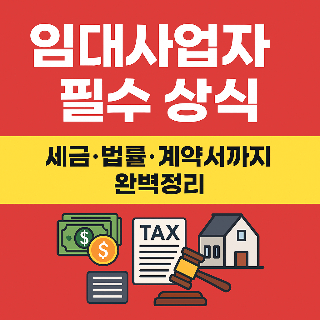임대사업자 세금 상식