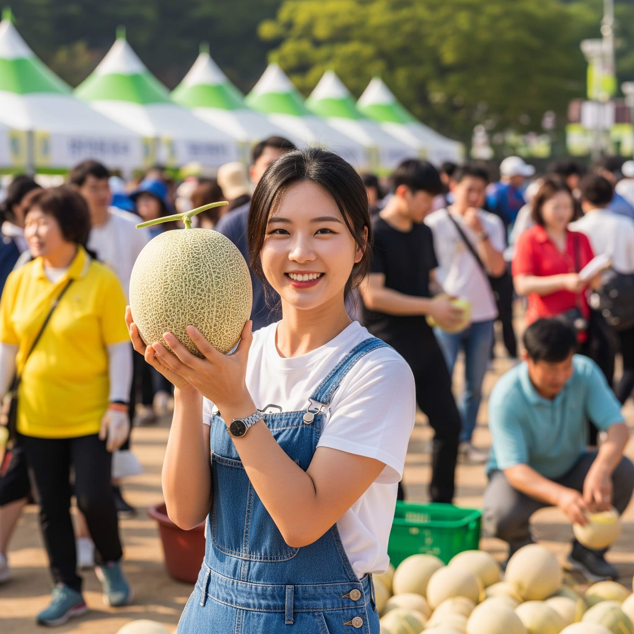 성주 참외축제 현장