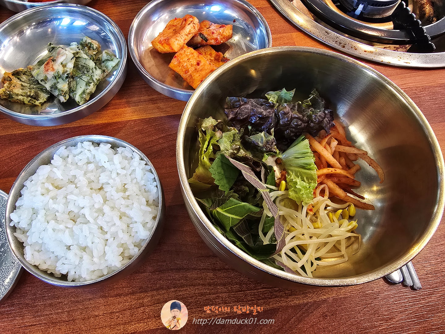 두루치기정식 (된장찌개 + 야채비빔밥)