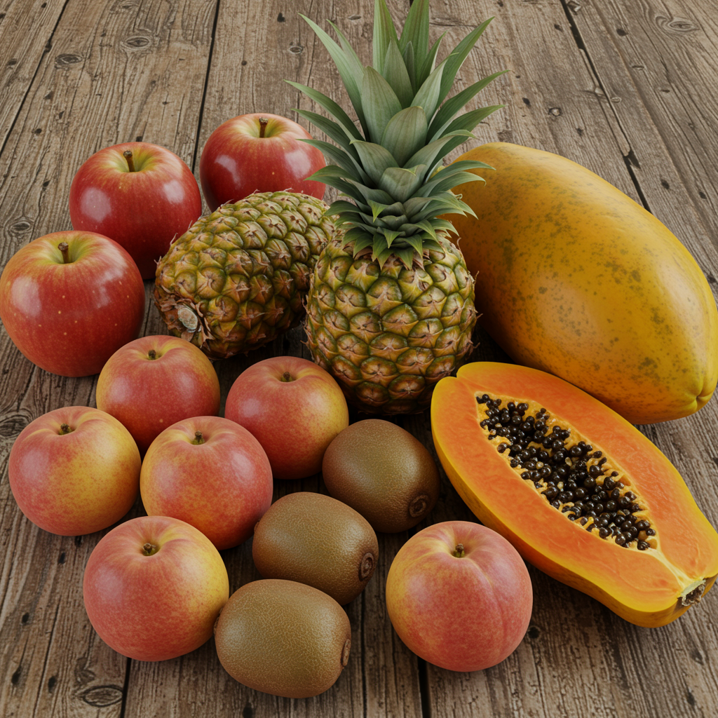 파파야 모발을 위한 비타민 C