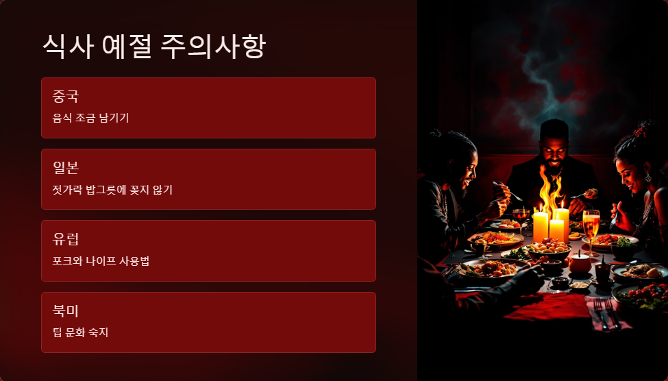 현지예절