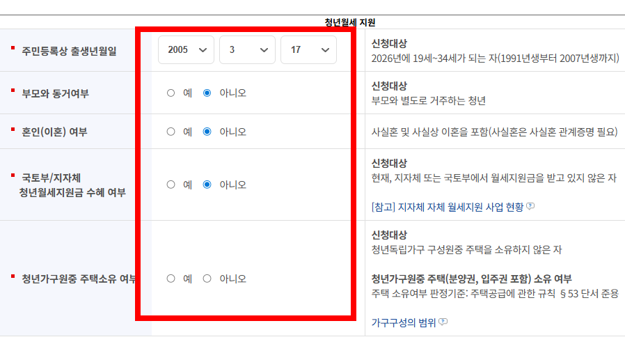 청년 월세 지원 신청방법 한방정리