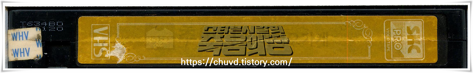 죽음의땅-비디오테이프 옆면