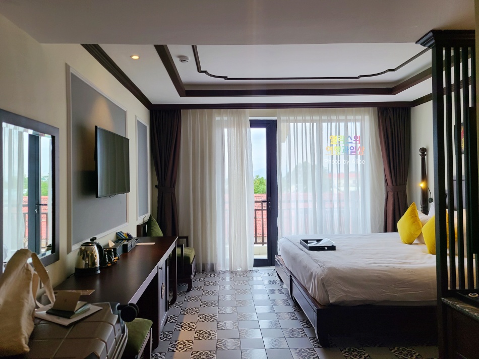 가성비 대박, 호이안 멀베리 컬렉션 실크빌리지 리조트 트렌디 프리미어룸 발코니 솔직후기