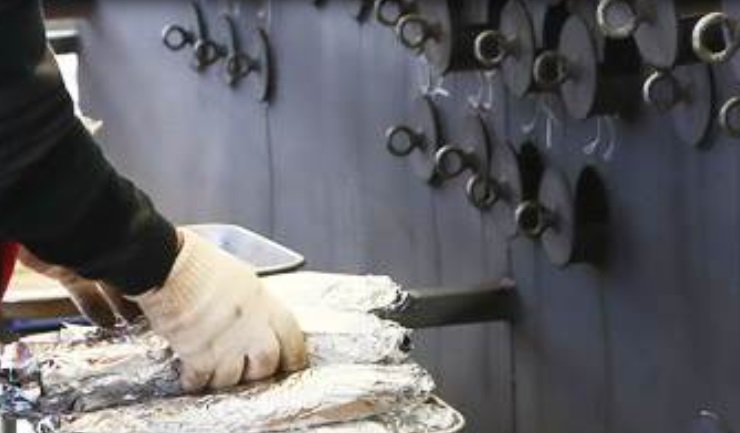 산천어축제 -구이터