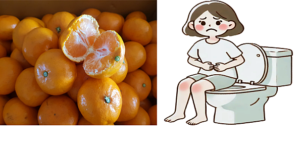 귤의 효능_변비 예방
