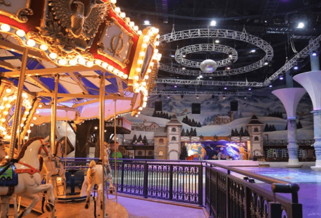 원마운트-회전목마-사진