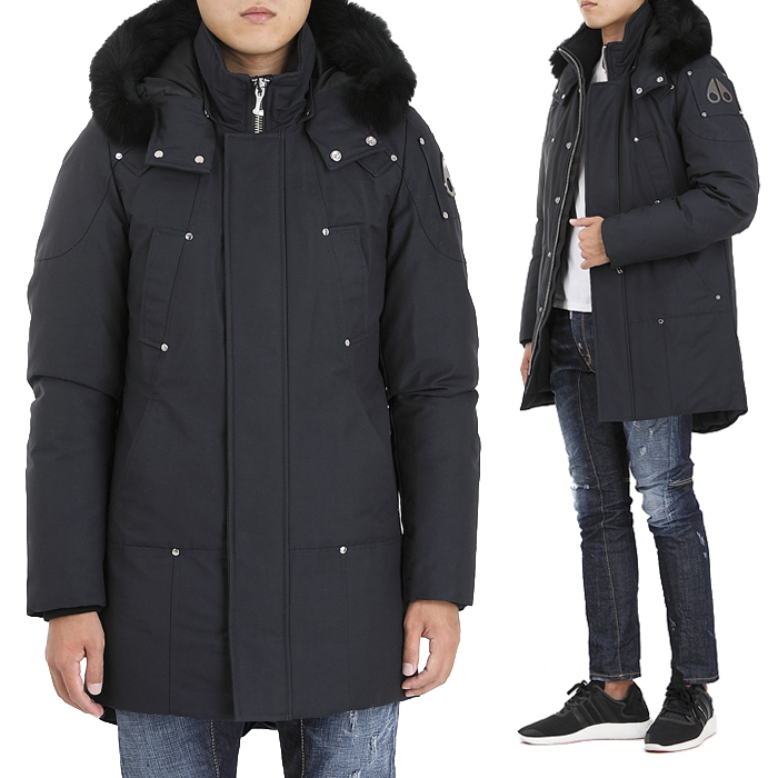 무스너클 스틸링 남성 폭스퍼 패딩 파카 MK4661MP 402