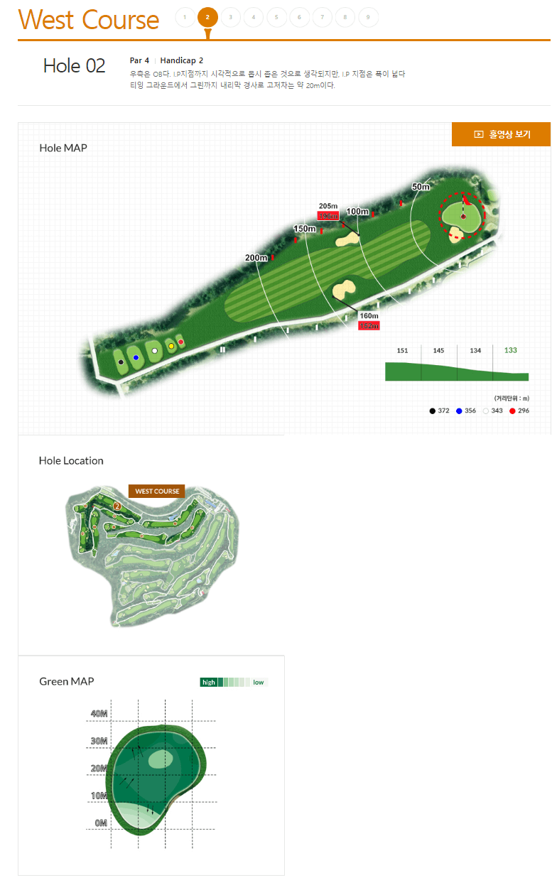 블루원 용인 CC 공략도 20