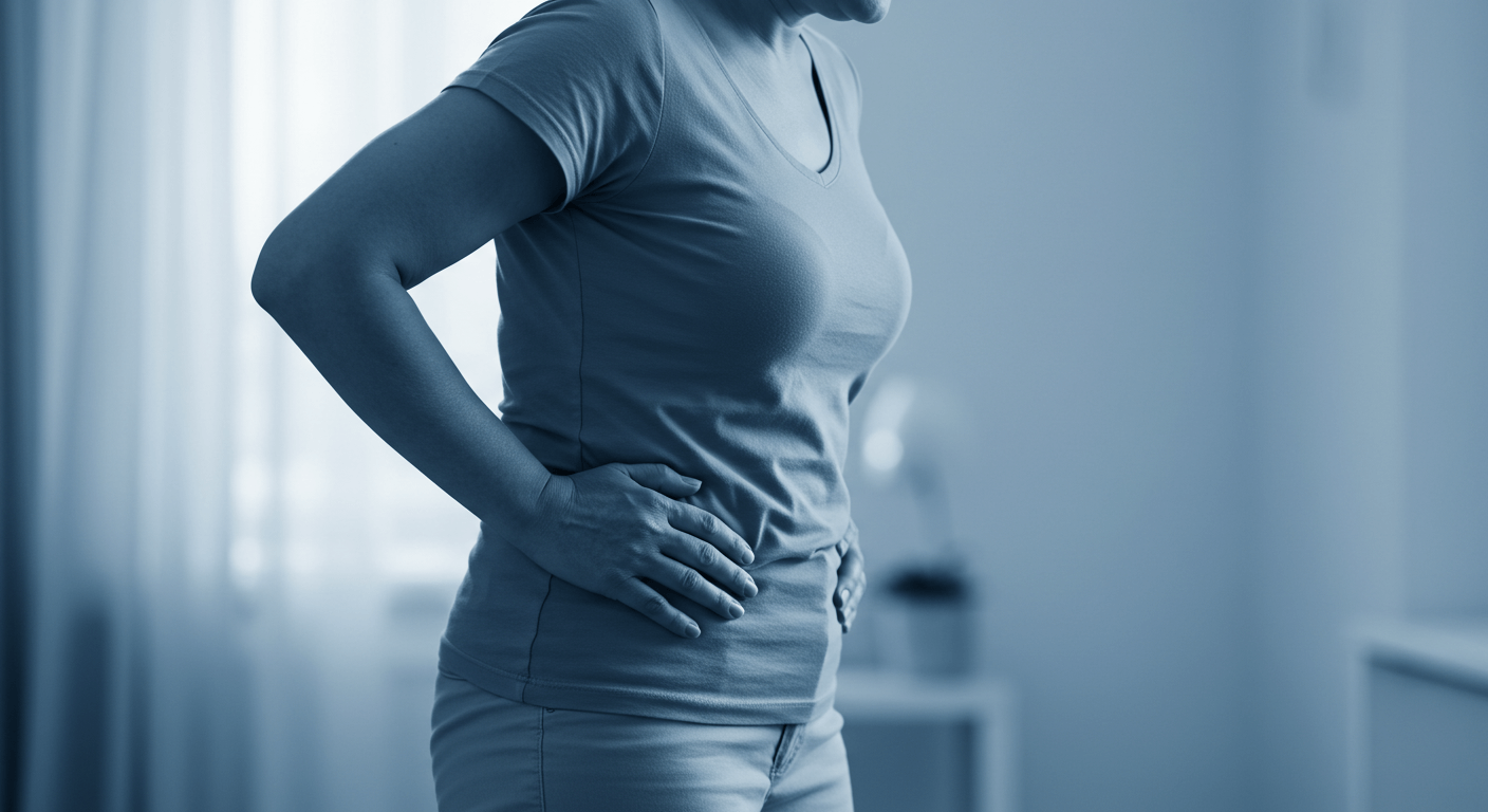 갱년기에 왜 허리가 아플까?