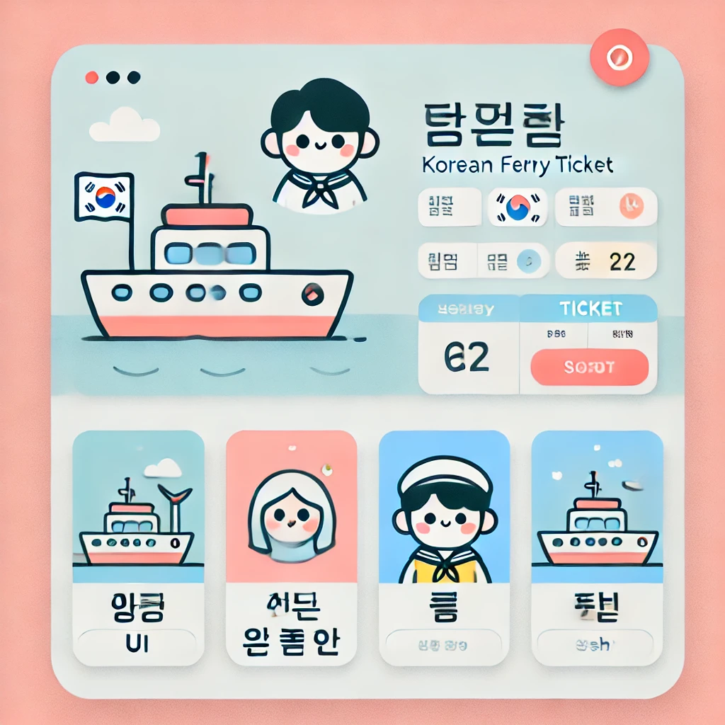 인천 제주 여객선 요금 · 시간표 · 차량요금 · 예약방법