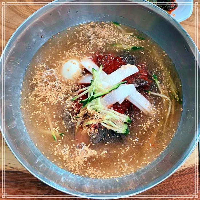 인천 화평동 맛집 수박냉면, 세숫대야 냉면