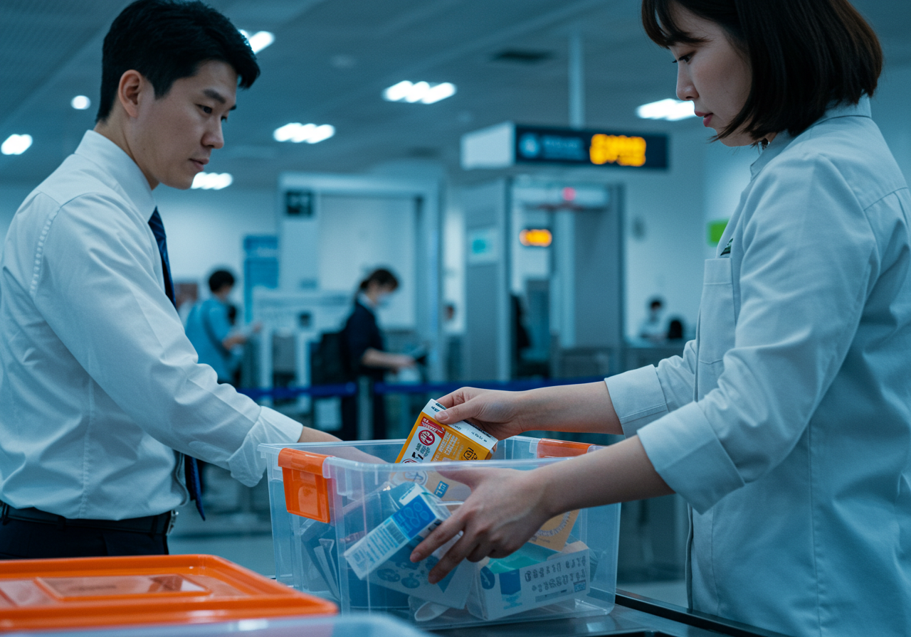 주요 반입 금지 물품 카테고리