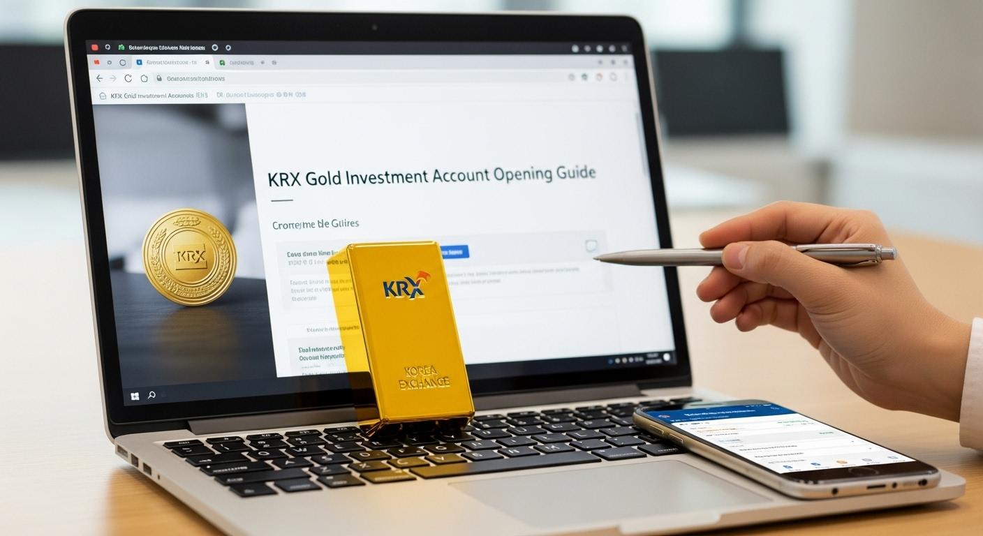 krx 금투자 계좌 개설 방법