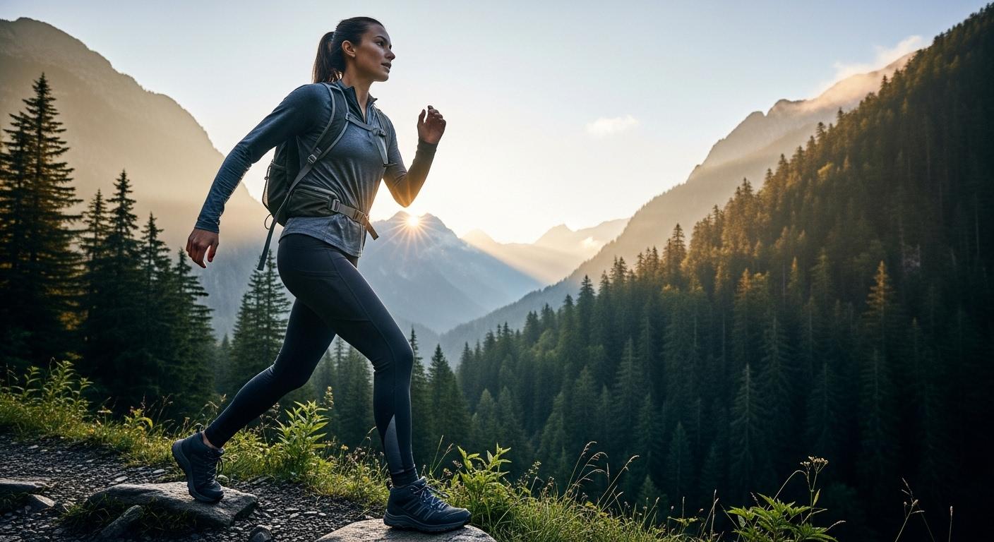 여성 등산 레깅스