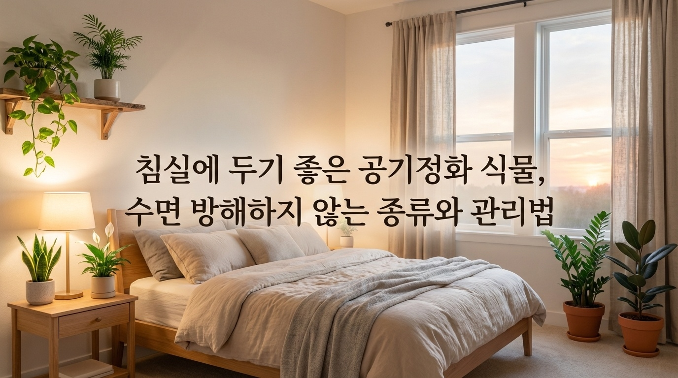침실에 두기 좋은 공기정화 식물 완벽 가이드! 밤에도 산소 배출하는 CAM식물 7종 추천. 산세베리아·스투키·알로에 관리법, 천연 병해충 퇴치법, 실사용자 리뷰 종합. 숙면·공기정화·습도조절까지 한번에!