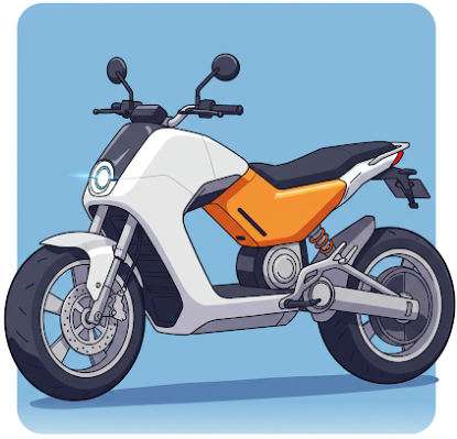 전기이륜차 사진