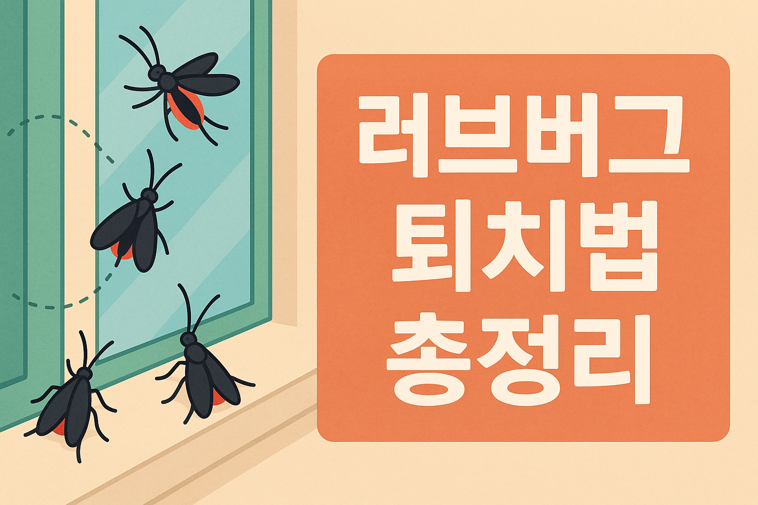 "주부 필독, 러브버그 퇴치법 총정리"에 대한 이미지입니다.