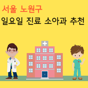 서울 노원구 일요일 진료 소아과 추천