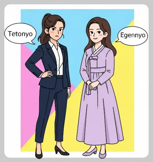 테토녀 에겐녀