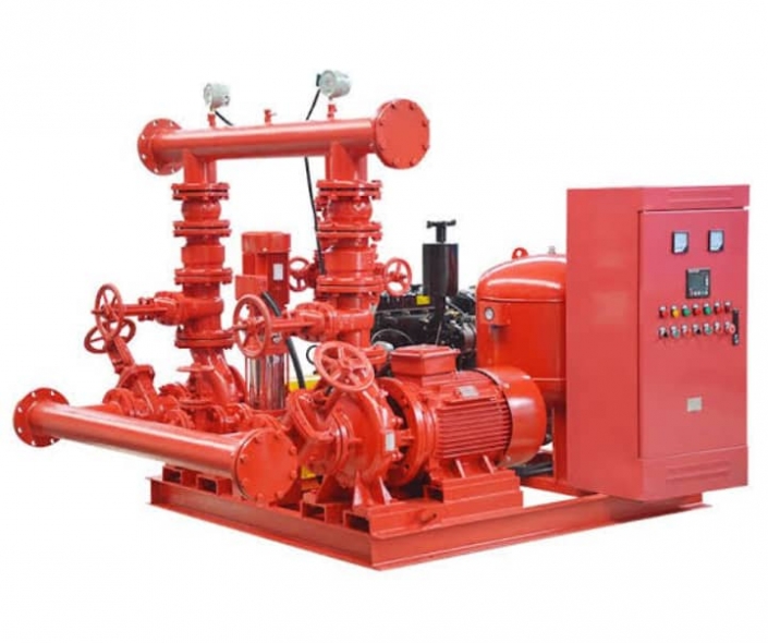 소방펌프의 기동용수압개폐장치 (소화펌프&amp;#44; Fire Water Pump&amp;#44; Fire Water Supply System)