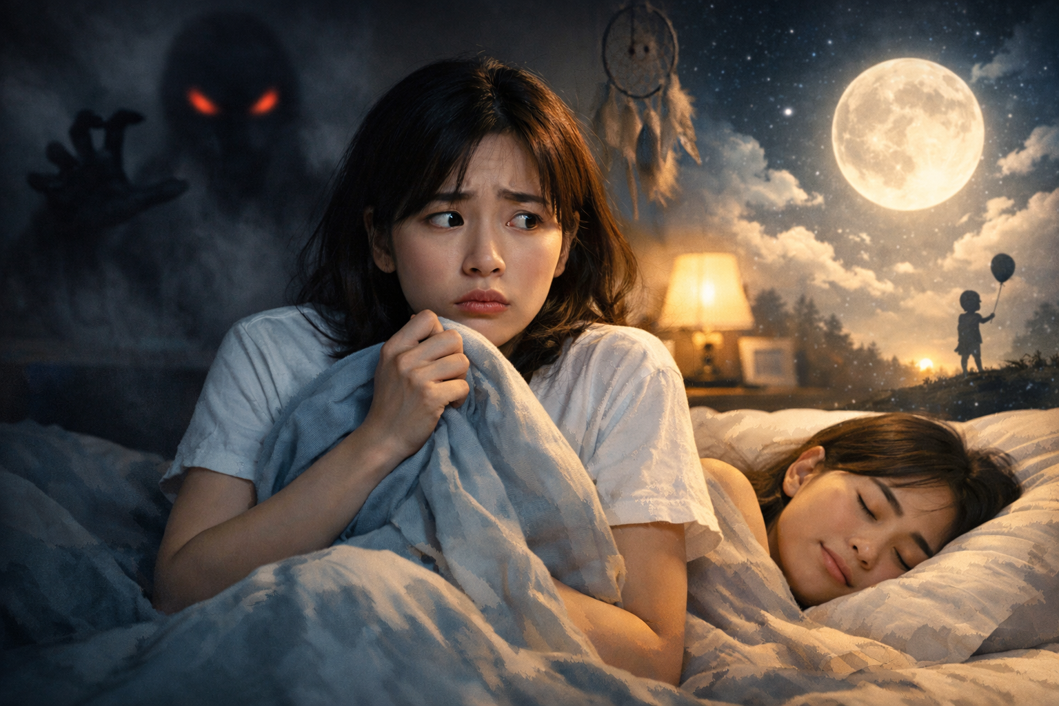 꿈 때문에 잠들기 무서울 때