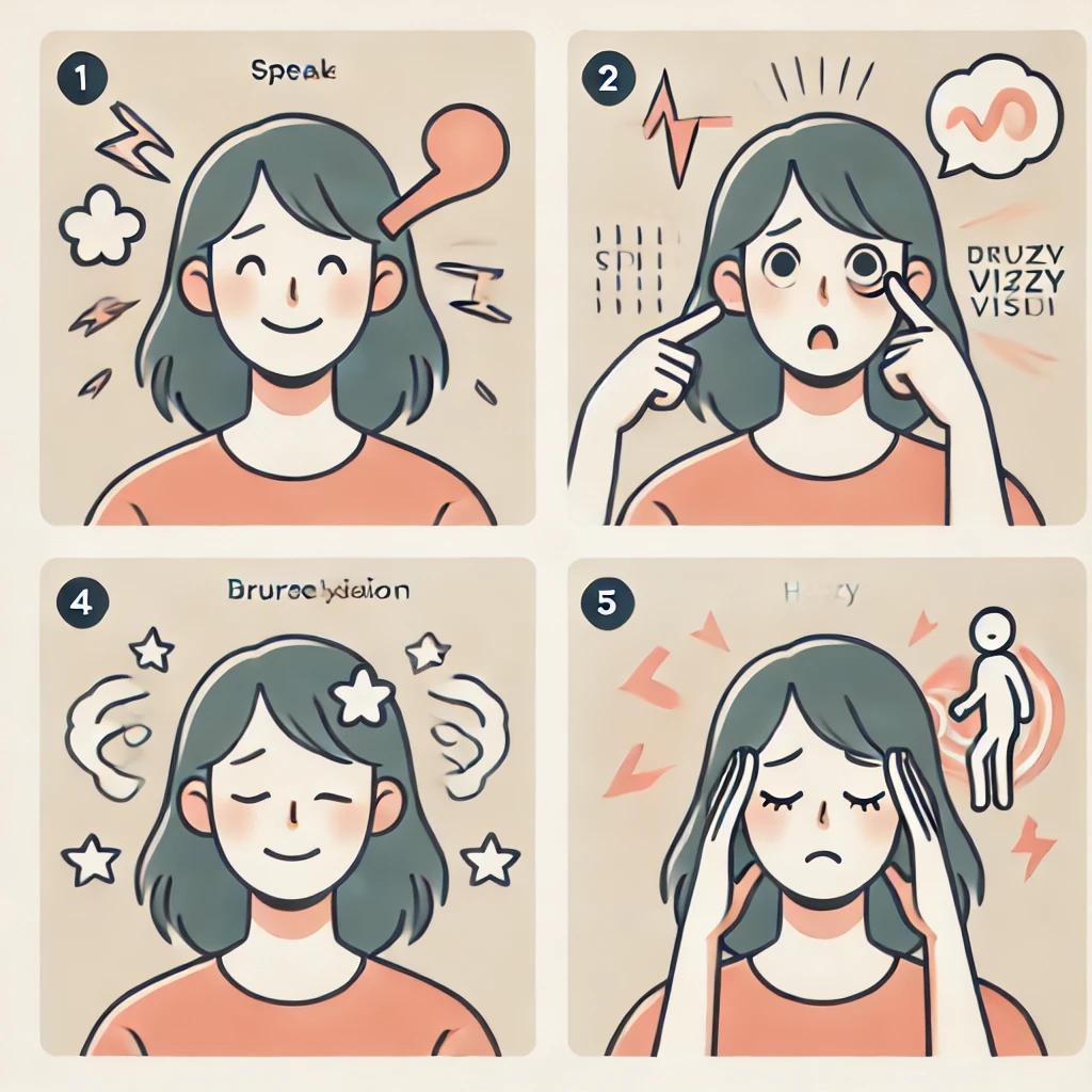 뇌졸중 초기 증상과 치료: 뇌졸중의 초기 증상