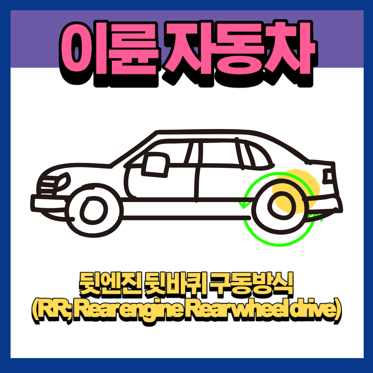 이륜 자동차 사륜 자동차 차이점