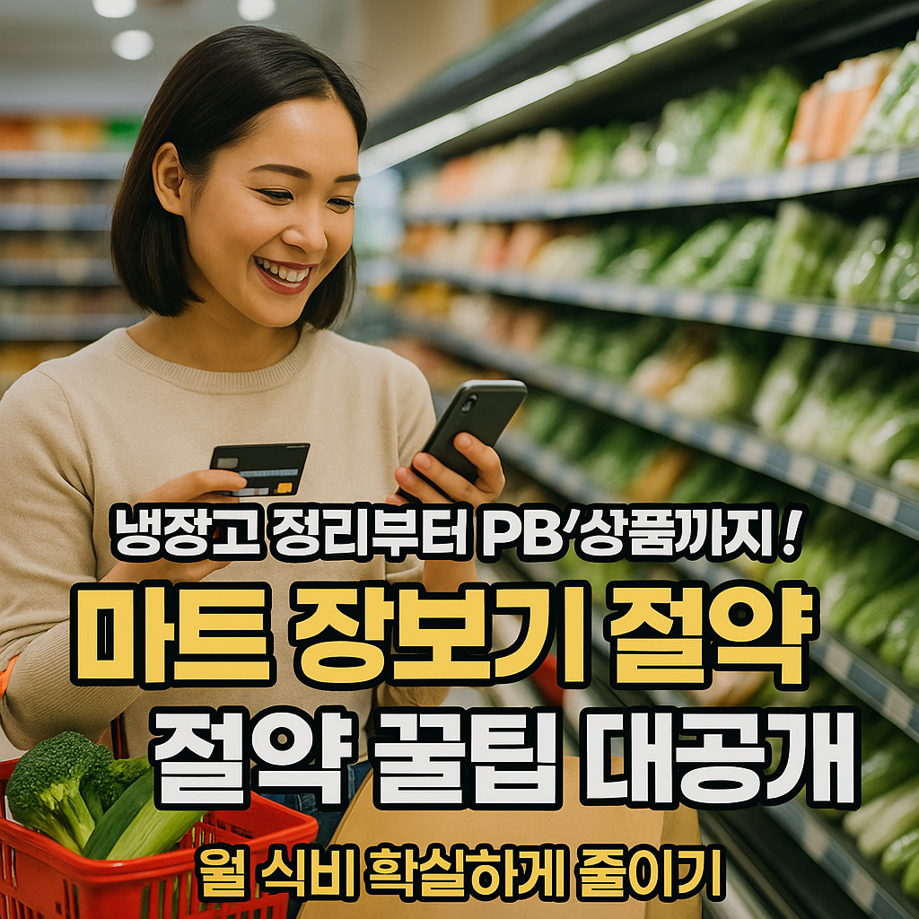[2편] 마트 장보기 절약 꿀팁 대공개