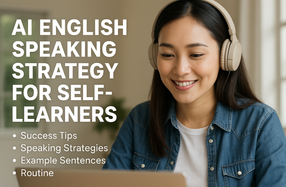 독학러를 위한 AI 영어 말하기 전략 관련 사진