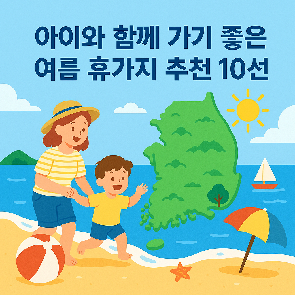 아이와 함께 가기 좋은 여름 휴가지