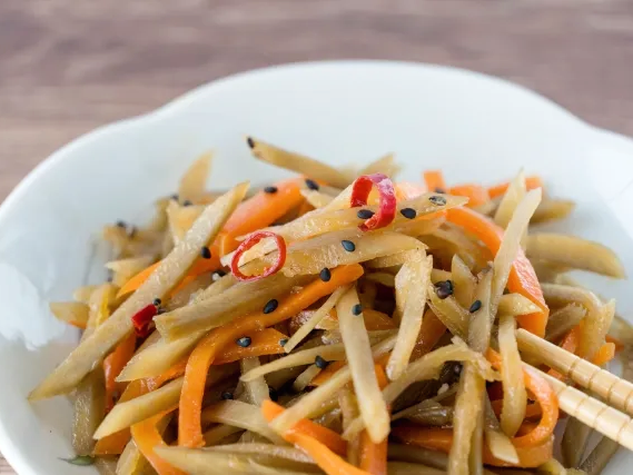 도시락 반찬 우엉조림