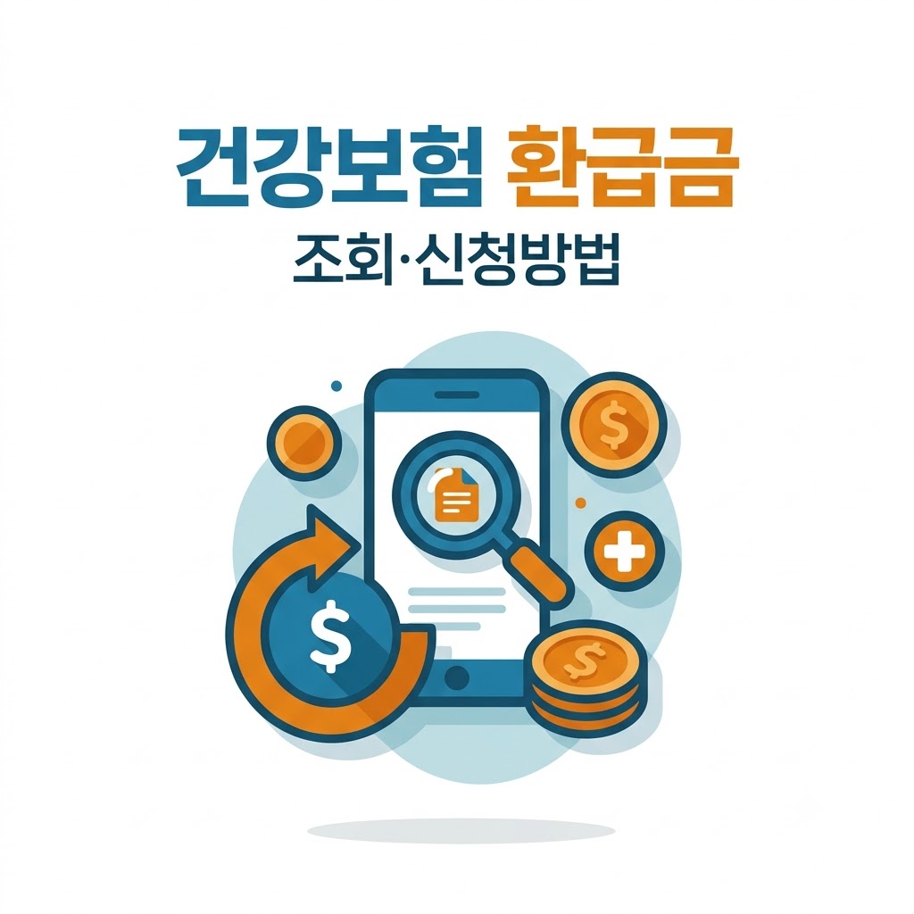 건강보험 환급금 조회 신청방법 종류 소멸시효 정리 썸네일