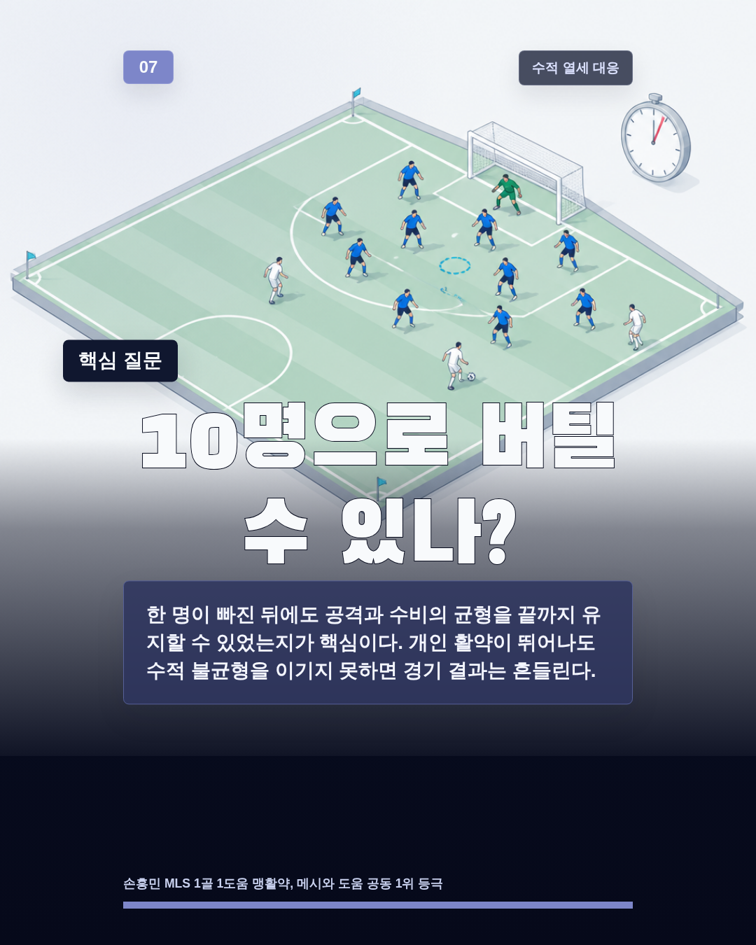 10명으로 버틸 수 있나?