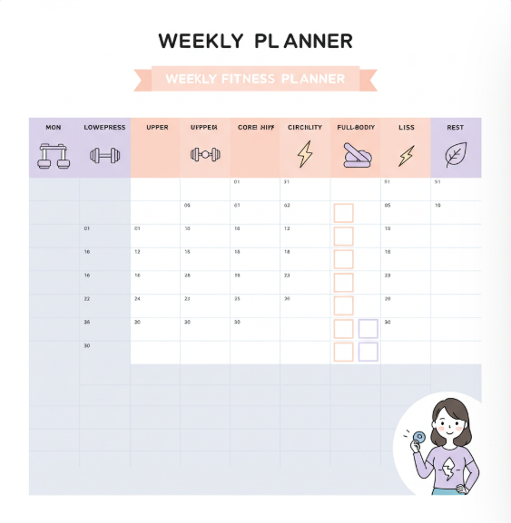 일주일 스케줄·시간표