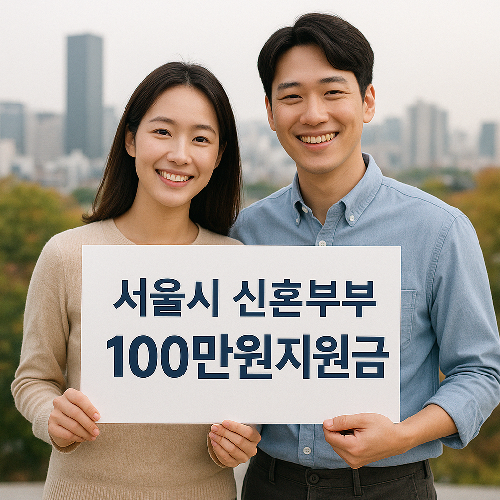 서울시 신혼부부 100만원지원금 관련사진