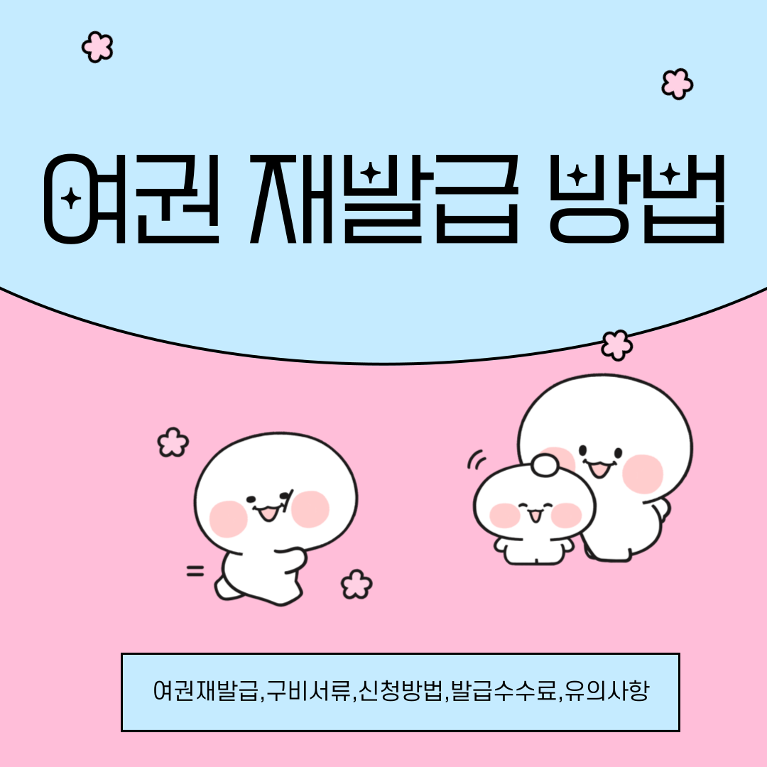 여권재발급방법