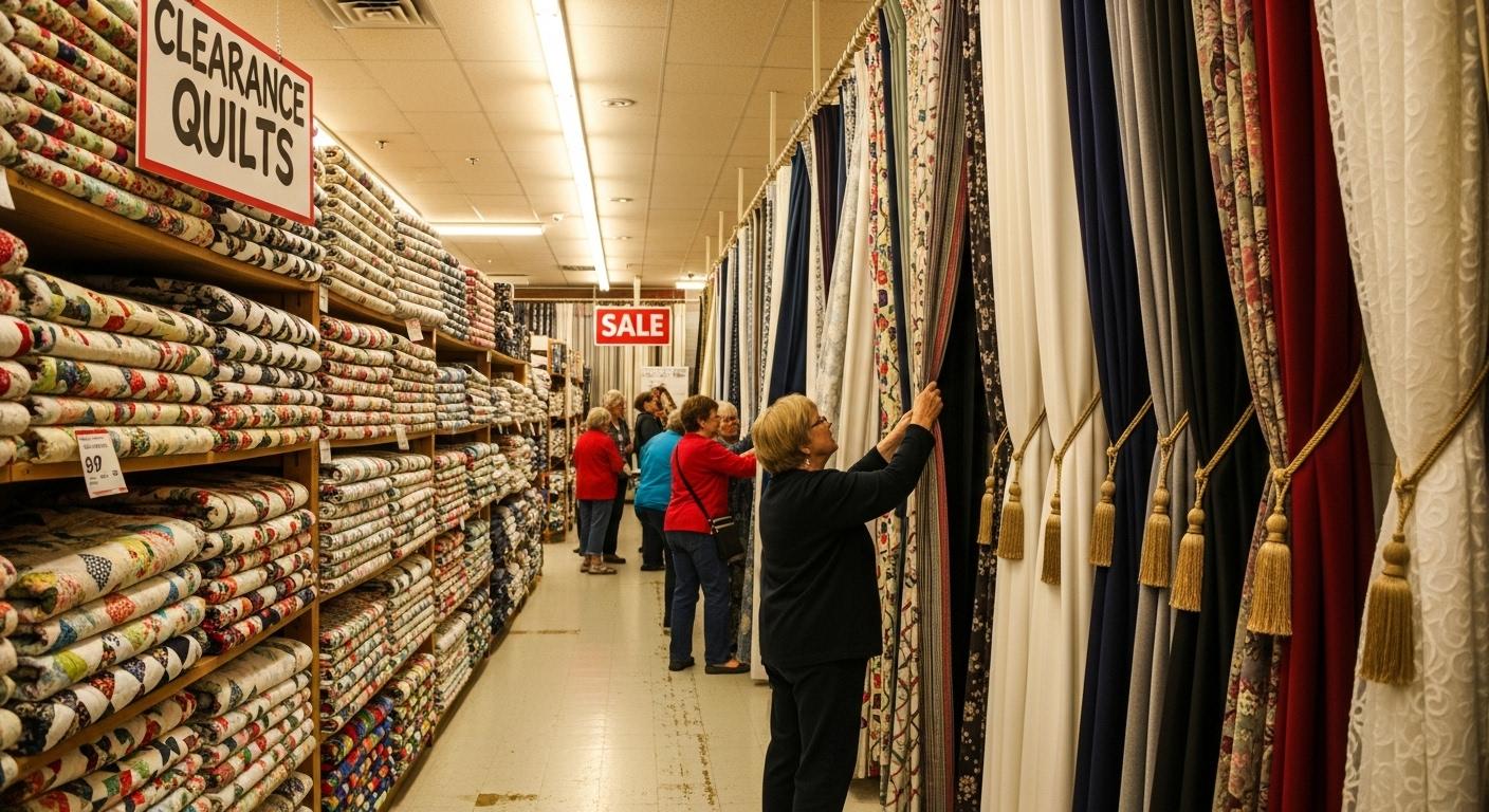 이불커텐할인매장