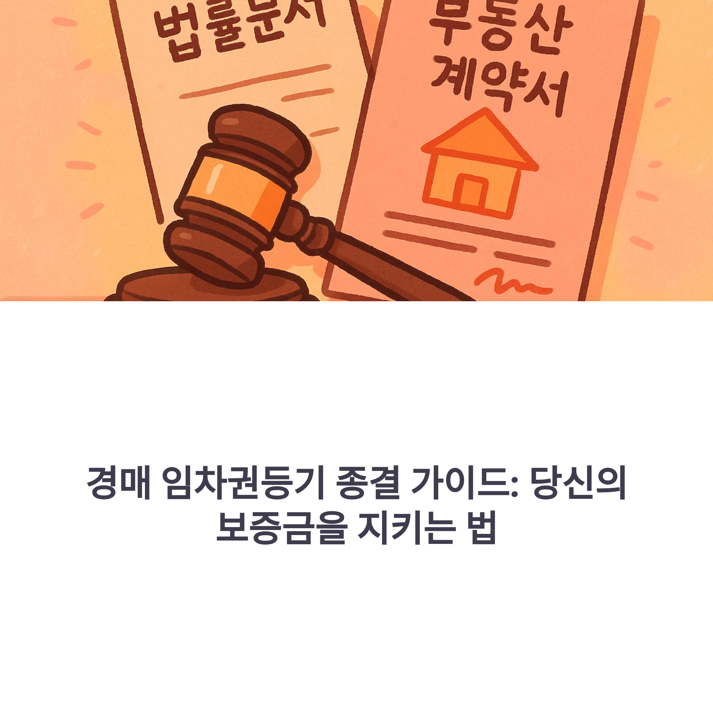 경매 임차권등기