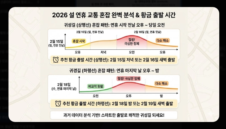 설날 귀성 팁(일정, 시간)(2026년 + 전략)