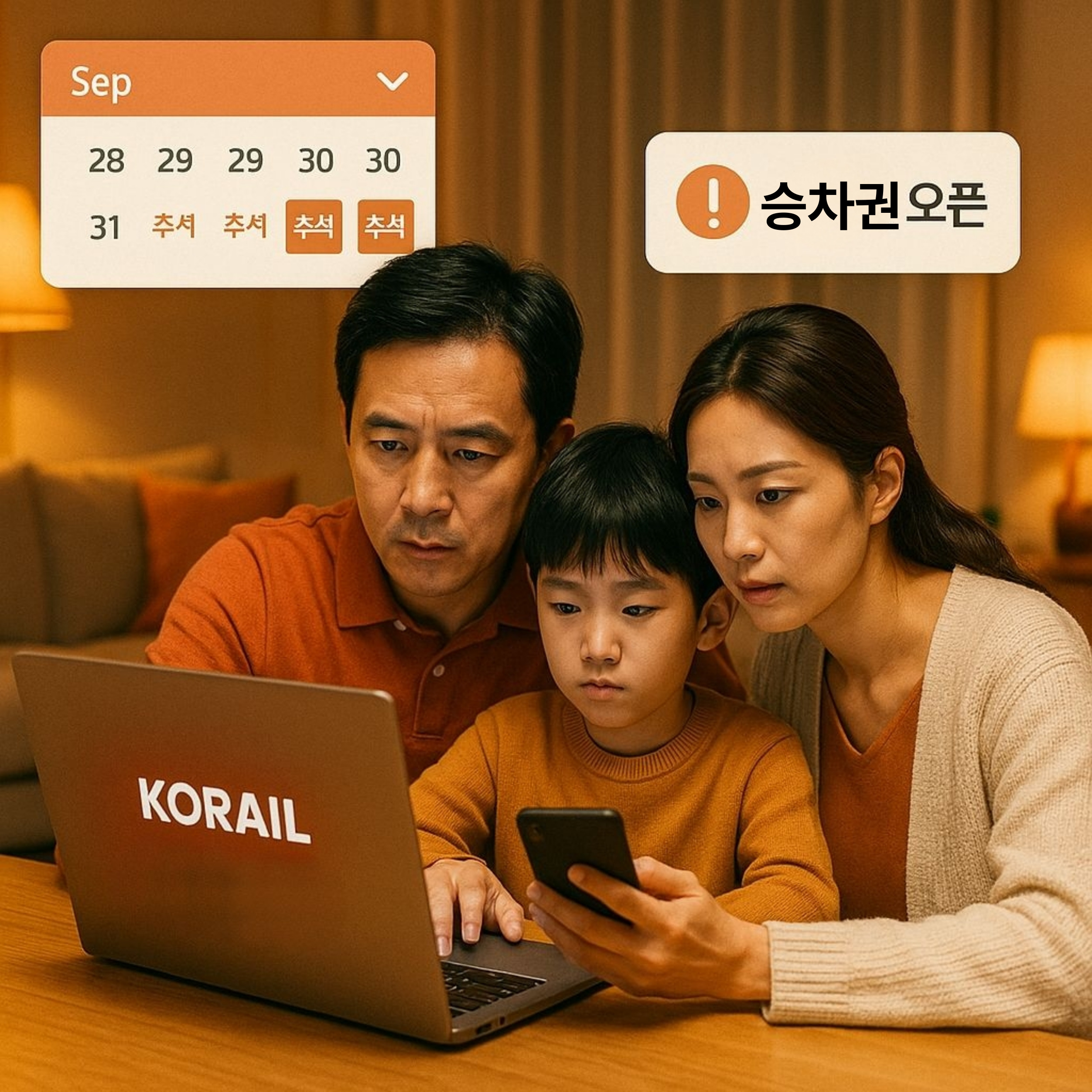 2025 추석 KTX 예매 썸네일