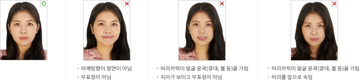 여권사진 규격 확인
