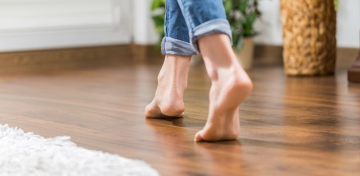 발바닥이 뜨거워요