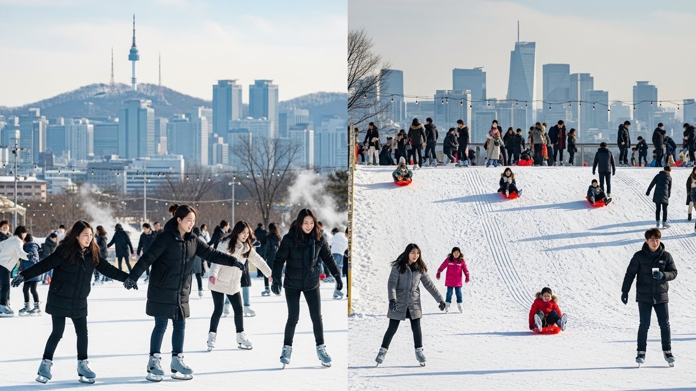 서울 겨울 스케이트장&middot;눈썰매장