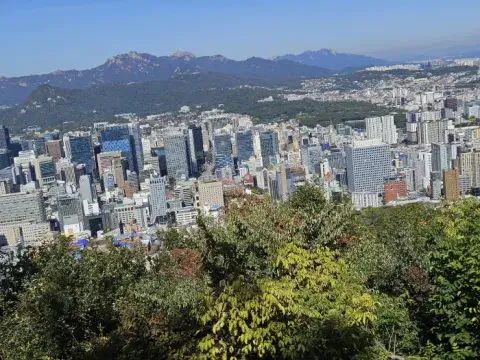 남산케이블카-단풍명소-남산타워가는법