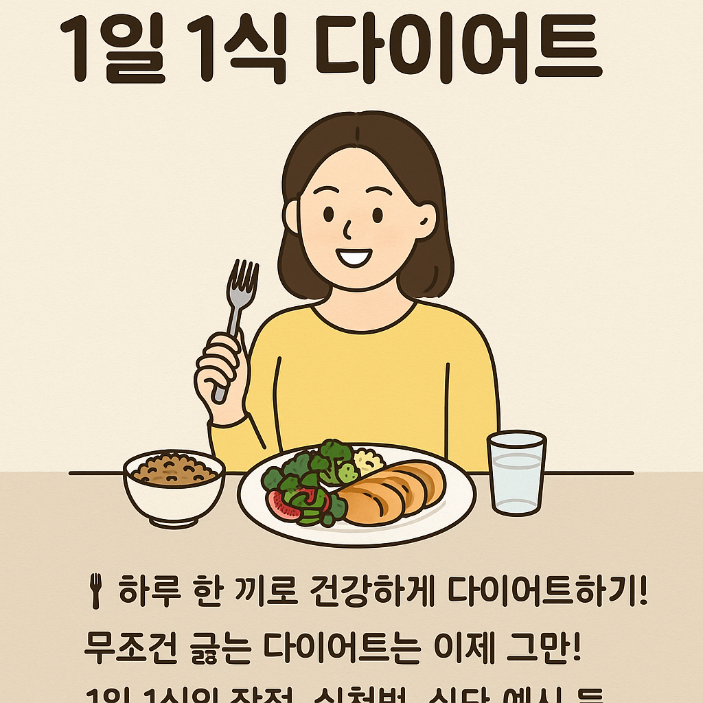 1일 1식 다이어트