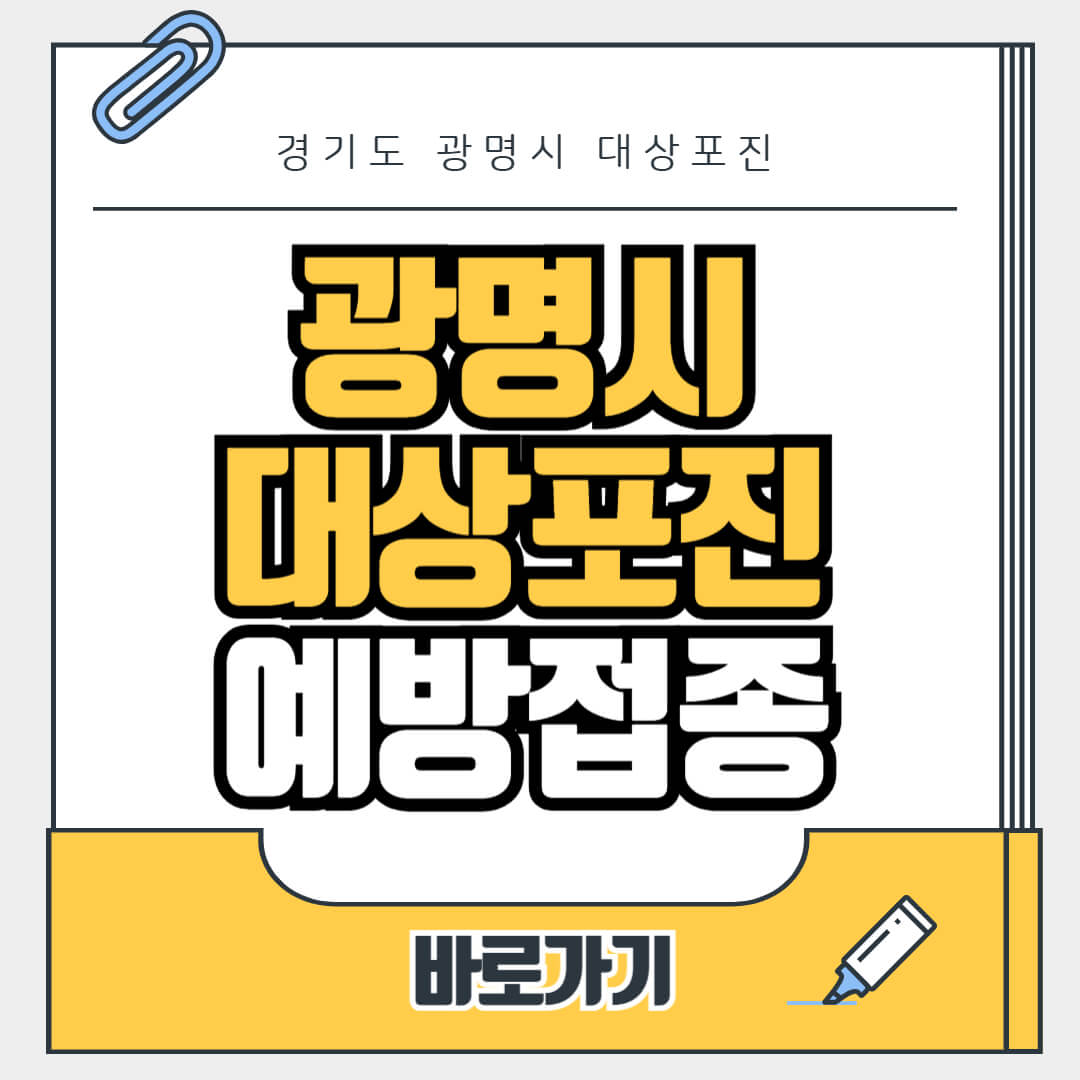 경기도 광명시 대상포진 무료 예방접종, 병원, 가격비교, 싼곳, 백신, 비용지원, 신청방법