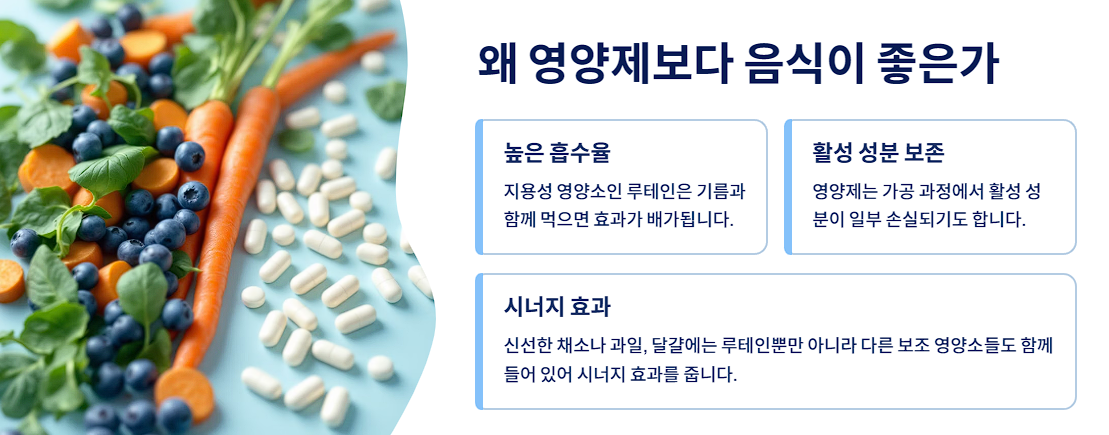 왜 영양제보다 음식이 좋은가